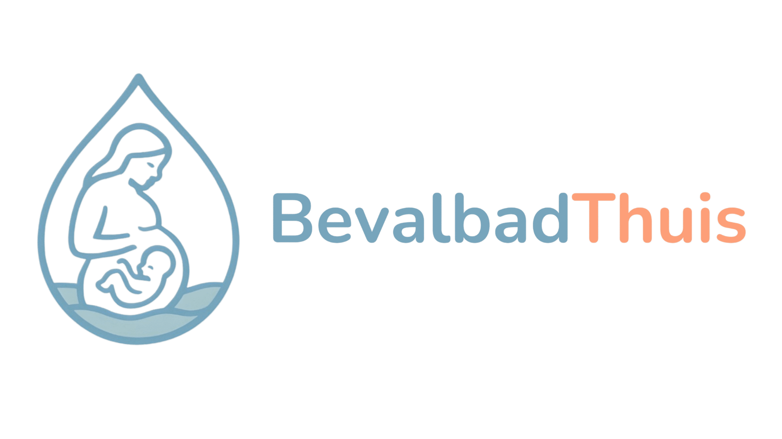 BevalbadThuis logo, herkenbaar symbool voor veilige en ontspannen thuisbevalling.