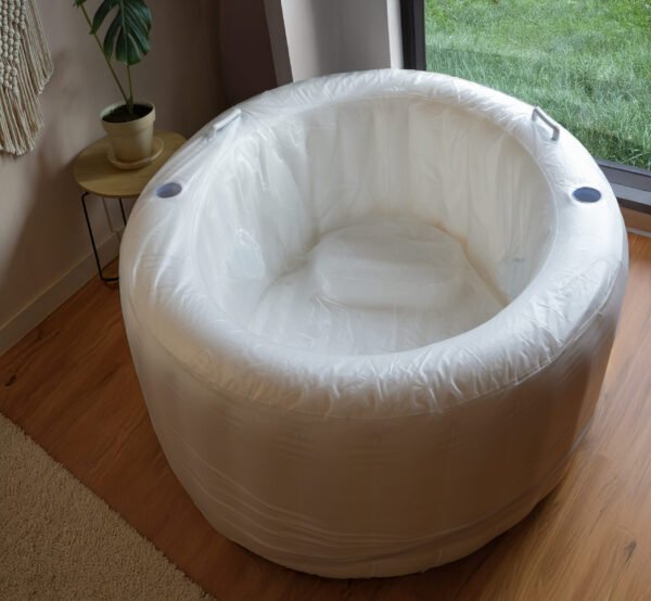 Extra lange liner voor volledige dekking van bevalbad, zorgt voor veilige en comfortabele bevalling.